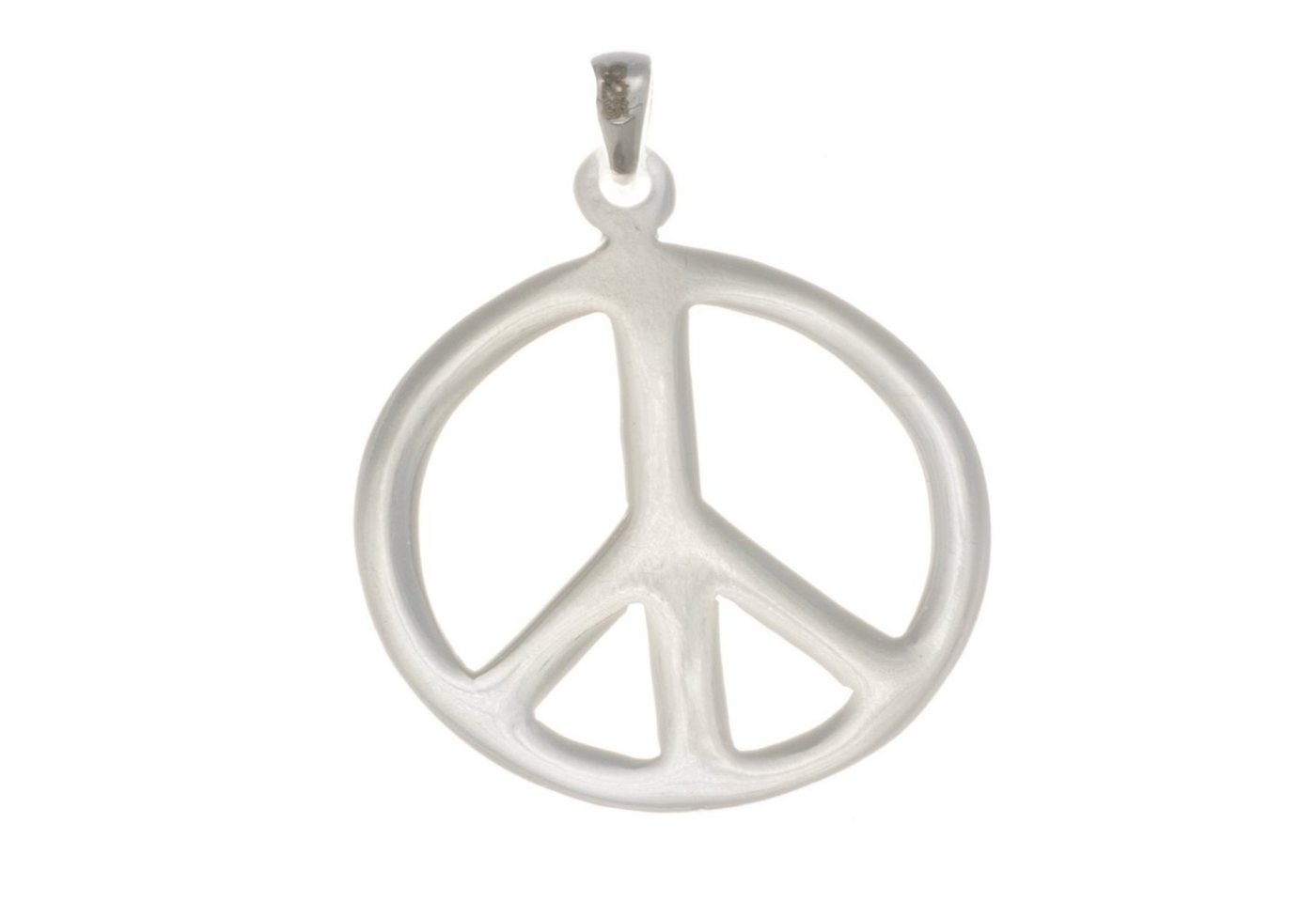 Bella Carina Kettenanhänger Peace Zeichen Anhänger 2,8 cm 925 Silber von Bella Carina