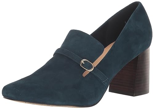 Bella Vita Damen Ashton Pumps, Marineblaues Veloursleder, 39.5 EU Weit von Bella Vita