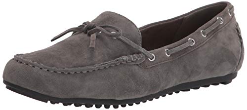 Bella Vita Damen Flach Slipper, Graues Wildleder, 42.5 EU X-Weit von Bella Vita