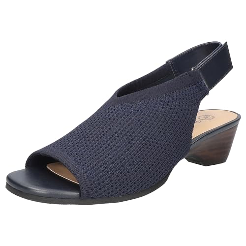 Bella Vita Damen Marin Keilsandale, Marineblau gestrickt, 38 EU Weit Bella Vita Damen Marin Keilsandale, Marineblau gestrickt, 38 EU Weit von Bella Vita