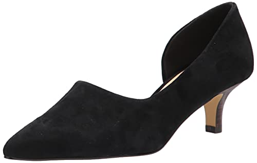 Bella Vita Damen Quilla Kitten Heel Pumps, Schwarzes Wildleder, 44 EU Bella Vita Damen Quilla Kitten Heel Pumps, Schwarzes Wildleder, 44 EU von Bella Vita