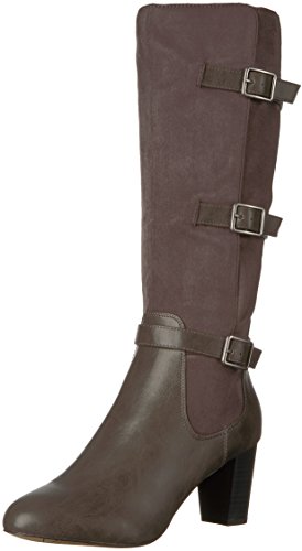 Bella Vita Women's Talina Ii Harness Boot, Grey Burnish, 9.5 2W US von Bella Vita