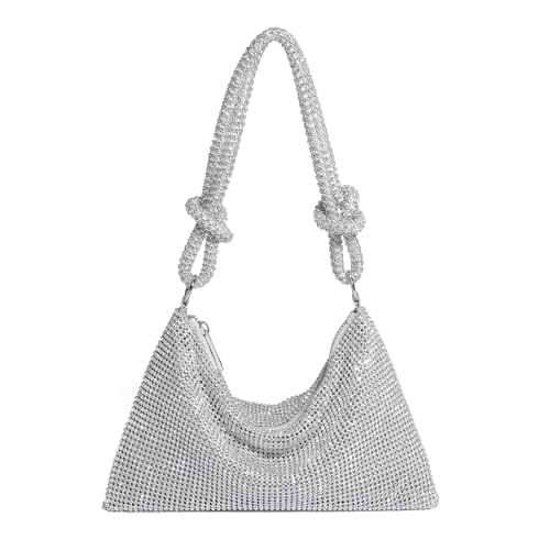 BellaBlend Glitzernde Abendtasche für Frauen mit Strasssteinen – Hochzeits- und Partyaccessoire, Handtasche für Handy, Geldbörse und Lippenstift BellaBlend Glitzernde Abendtasche für Frauen mit Strasssteinen – Hochzeits- und Partyaccessoire, Handtasche für Handy, Geldbörse und Lippenstift von BellaBlend