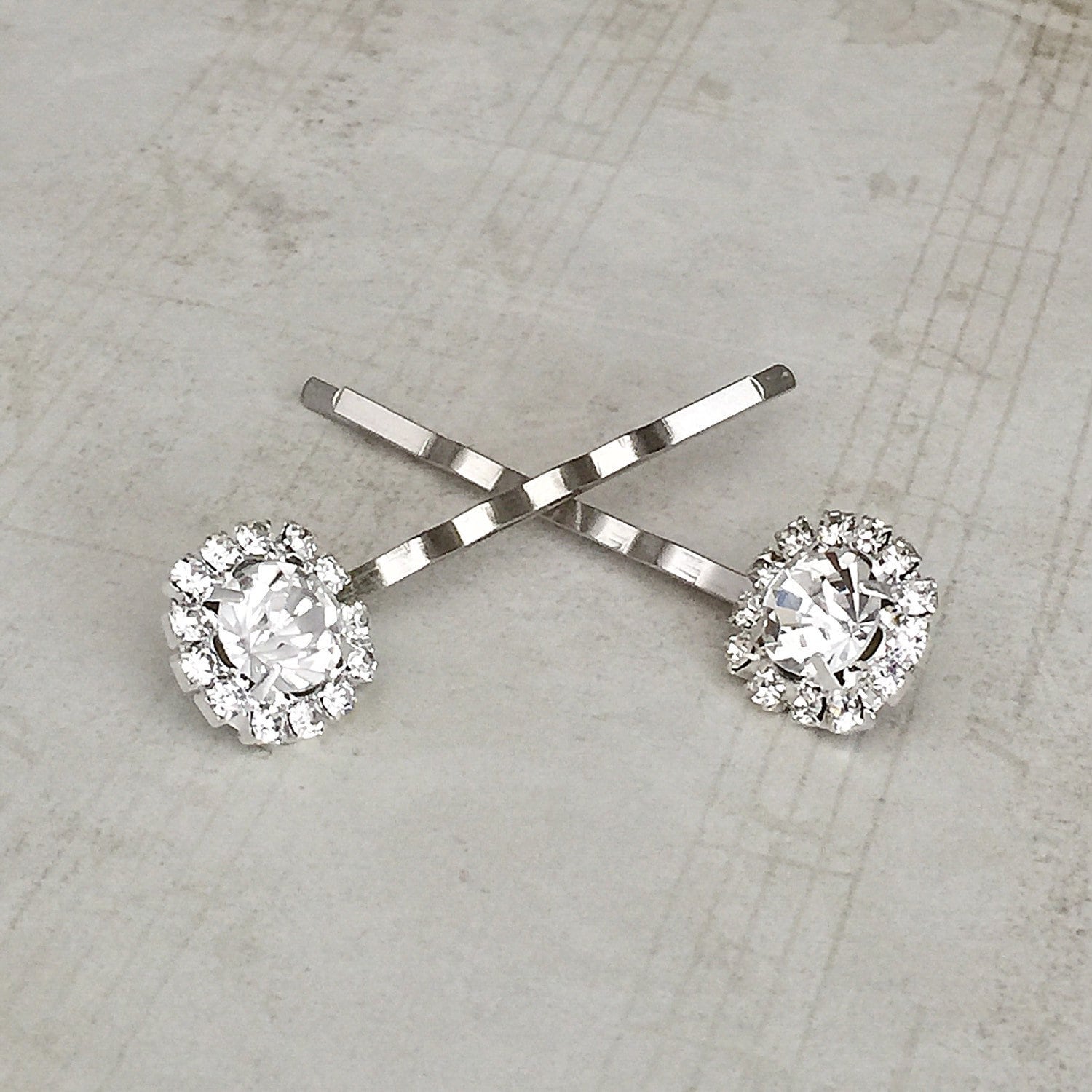 strass Haarnadeln, Kristall Klare Glitzernden Haarnadeln von BellaBoutiqueCrafts