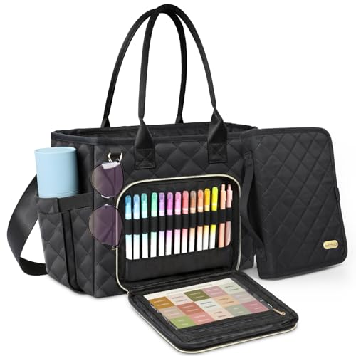 BellaHold Große Bibeltasche mit Bibelhülle für Frauen, Kirchentasche mit vier Tragevarianten, gesteppte Bibelhülle für Bibelstudium, ein christliches Geschenk für Frauen (nur Tasche und Hülle), von BellaHold