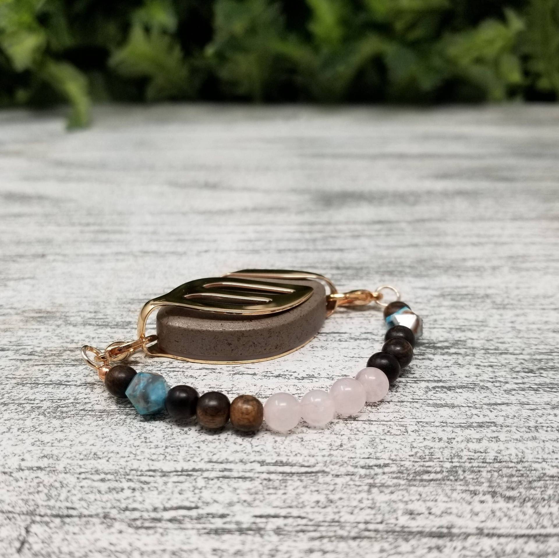 Crazy Lace Armband | Achat, Rosenquarz & Holz Wellness Schmuck Für Bellabeat Blatt Bella Co Crazy Lace Armband | Achat, Rosenquarz & Holz Wellness Schmuck Für Bellabeat Blatt Bella Co von BellaLeafCo