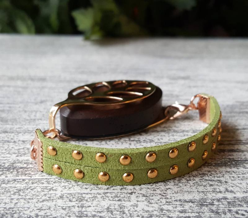 Frühlingsgrünes Wildlederimitat Armband | Handgefertigter Wellness Schmuck Für Bellabeat Leaf Bella Blatt Co Frühlingsgrünes Wildlederimitat Armband | Handgefertigter Wellness Schmuck Für Bellabeat Leaf Bella Blatt Co von BellaLeafCo