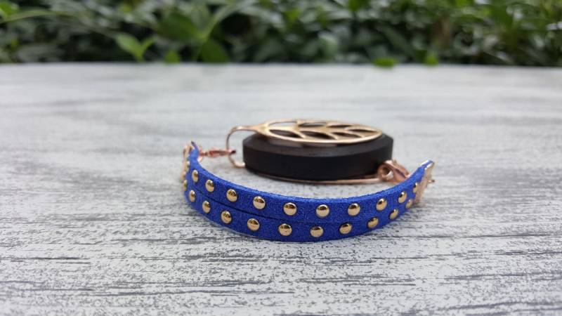 Königliches Wildleder Ohrstecker Armband | Handgefertigter Wellness Schmuck Für Bellabeat Leaf Bella Blatt Co Königliches Wildleder Ohrstecker Armband | Handgefertigter Wellness Schmuck Für Bellabeat Leaf Bella Blatt Co von BellaLeafCo