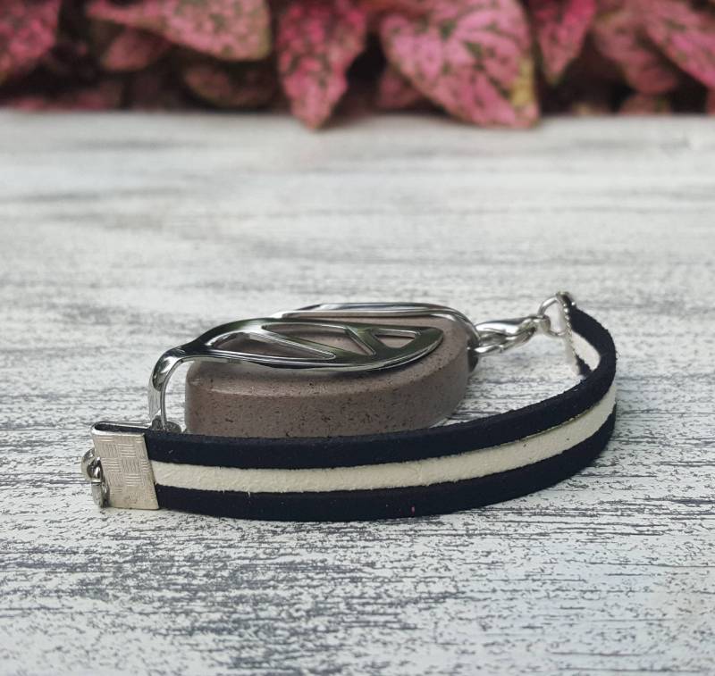 Oreo Kunst-Velours-Armband | Handgefertigter Wellness Schmuck Für Bellabeat Leaf Bella Blatt Co Oreo Kunst-Velours-Armband | Handgefertigter Wellness Schmuck Für Bellabeat Leaf Bella Blatt Co von BellaLeafCo
