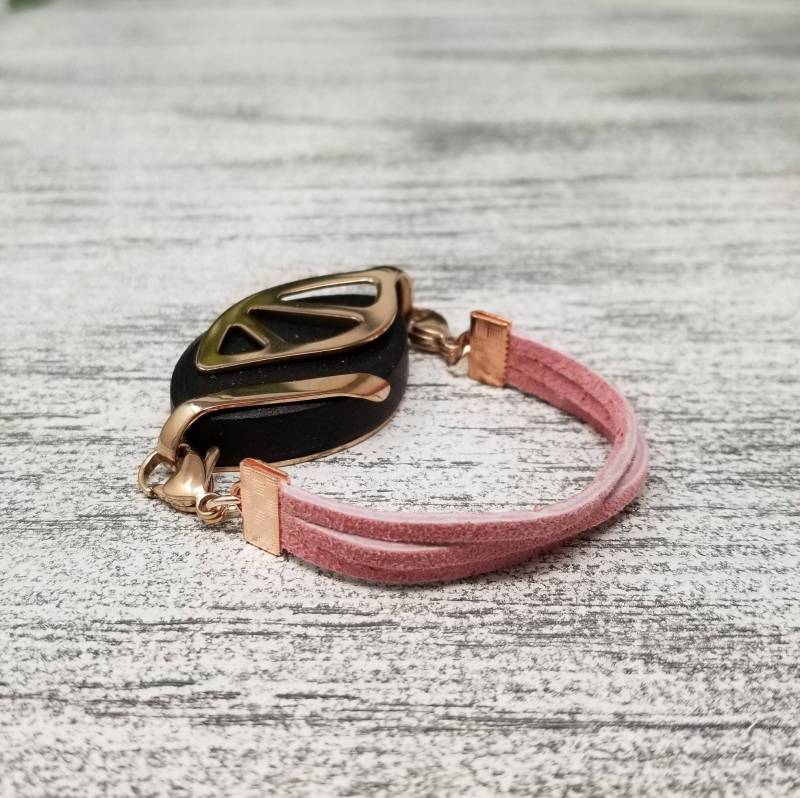 Rosa Wildleder Armband | Handgefertigter Wellness Schmuck Für Bellabeat Leaf Bella Blatt Co Rosa Wildleder Armband | Handgefertigter Wellness Schmuck Für Bellabeat Leaf Bella Blatt Co von BellaLeafCo