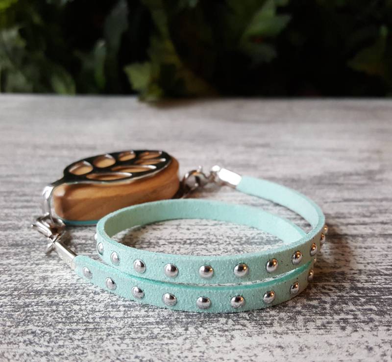 Wasserfall-Faux-Velours-Bolzen-Wickelarmband | Handgefertigter Wellness Schmuck Für Bellabeat Leaf Bella Blatt Co Wasserfall-Faux-Velours-Bolzen-Wickelarmband | Handgefertigter Wellness Schmuck Für Bellabeat Leaf Bella Blatt Co von BellaLeafCo