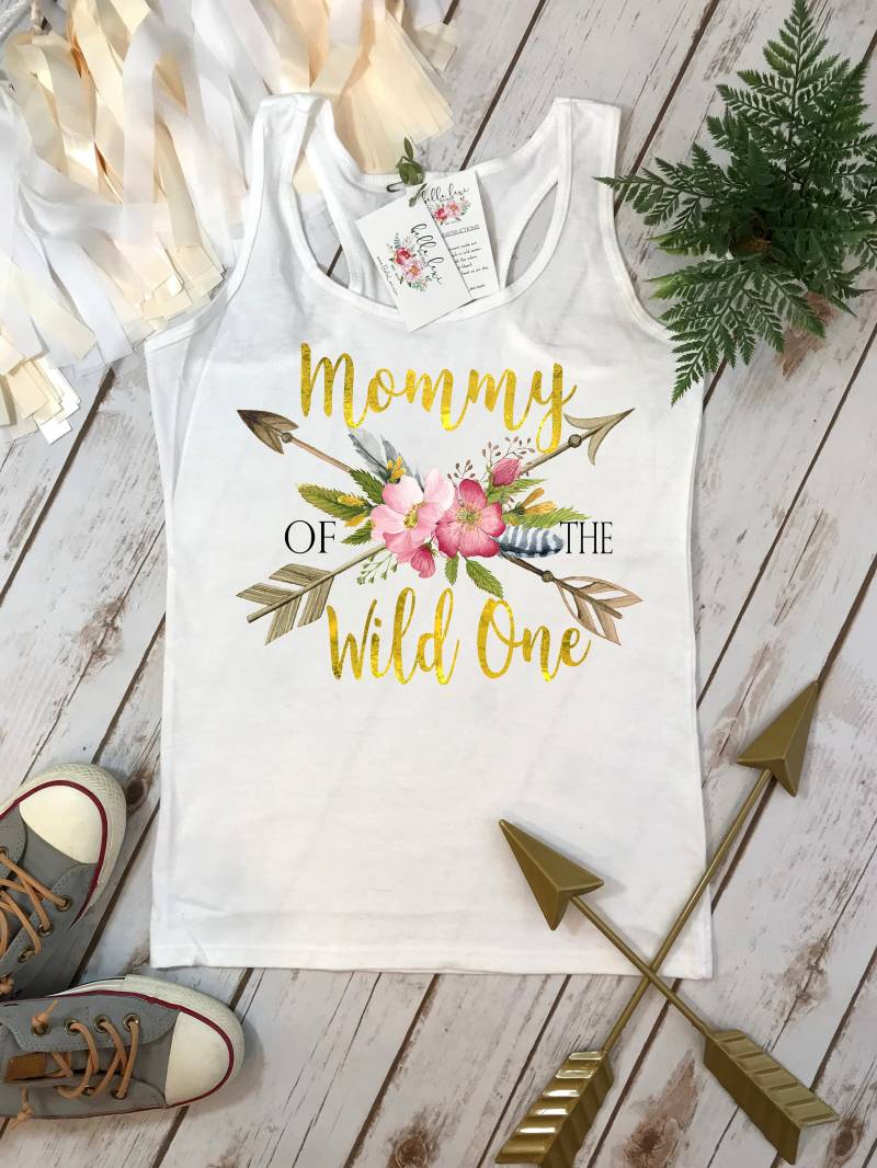 Mommy Of The Wild One, One Party, & Me Shirts, Outfits, Birthday, Theme, First von BellaLexiBoutique