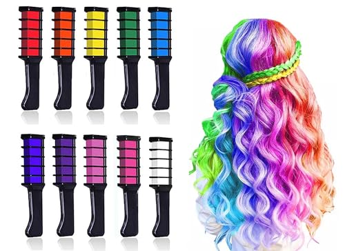 BellaLine Haarkreide Set – 10-teilig – Auswaschbare Haarfarbe für Kinder & Erwachsene – Im Aufbewahrungsbox – Ideal für Partys, Verkleidung & Festivals BellaLine Haarkreide Set – 10-teilig – Auswaschbare Haarfarbe für Kinder & Erwachsene – Im Aufbewahrungsbox – Ideal für Partys, Verkleidung & Festivals von BellaLine