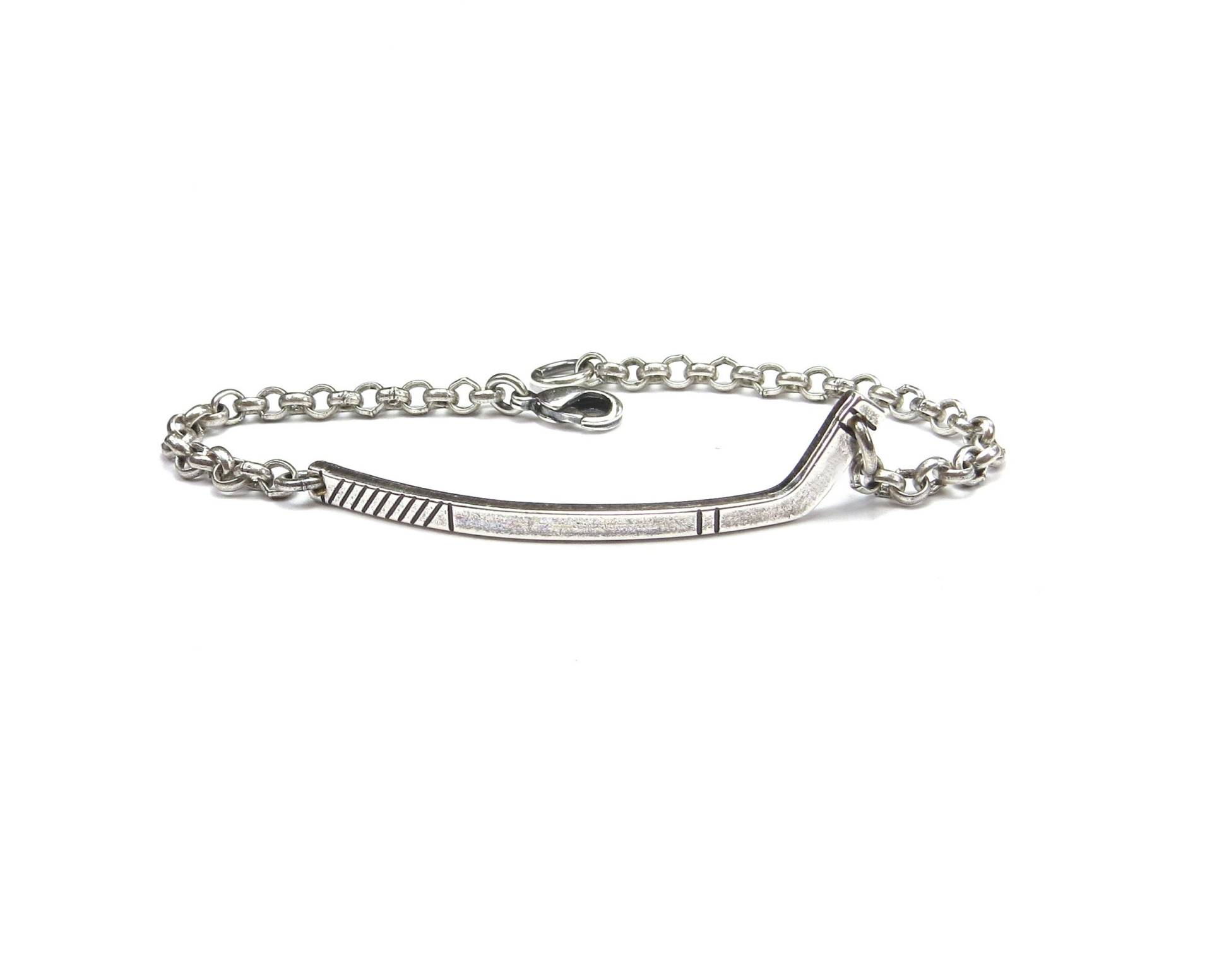 Hockey Armband, Hockeyschläger Mädchen Schmuck, Geschenke, Sterling Silber Ochse Oder Unisex Armband Mit Messing-Finish Hockey Armband, Hockeyschläger Mädchen Schmuck, Geschenke, Sterling Silber Ochse Oder Unisex Armband Mit Messing-Finish von BellaMantra