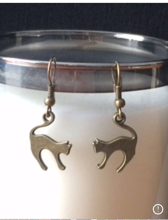 Cali Die Katze Ohrringe von BellaMoon2Paris