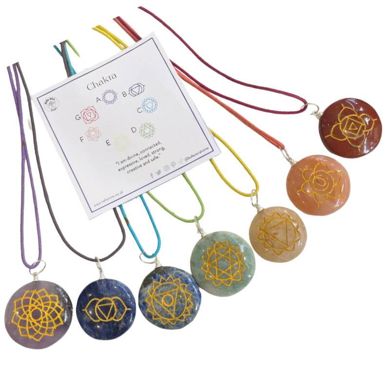 Chakra Kristall Heilstein Halskette - Amethyst Lapis Lazuli Sodalith Grüner Onyx Gelb Aventurin Karneol Roter Jaspis Geschenk Verpackt von BellaNoahCrystals