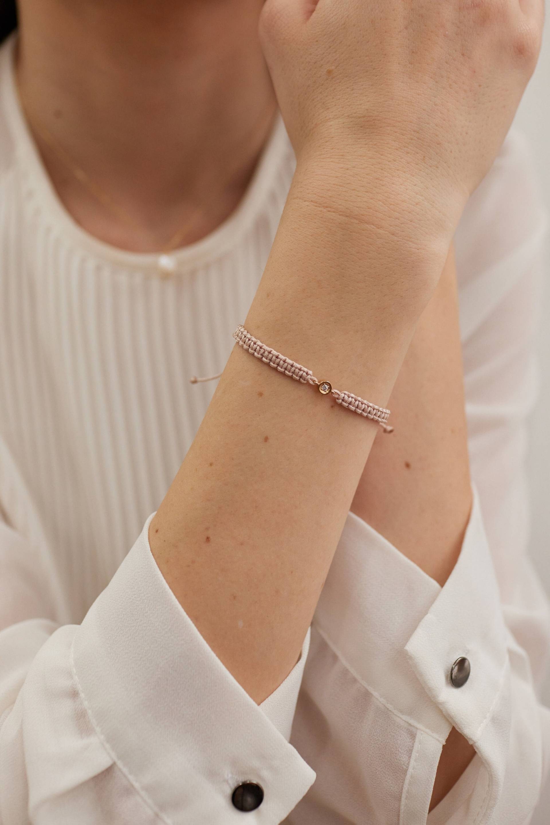 Diamant Freundschafts Armband. 14K Solid Gold Valentinstag Geschenke Für Sie Diamant Freundschafts Armband. 14K Solid Gold Valentinstag Geschenke Für Sie von BellaSherban