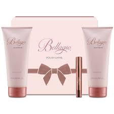 BELLAGIO | Geschenkset Shower Gel 200 ml + Körpercreme 200 ml + fester Duft in Stift 3,2 ml, mit Zitrusduft von Bellagio