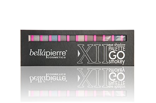 Bellapiarre Cosmetics 12 Eyeshadow Palette - Go Smokey, 1er Pack (1 x 14 g) von Bellapiarre Cosmetics