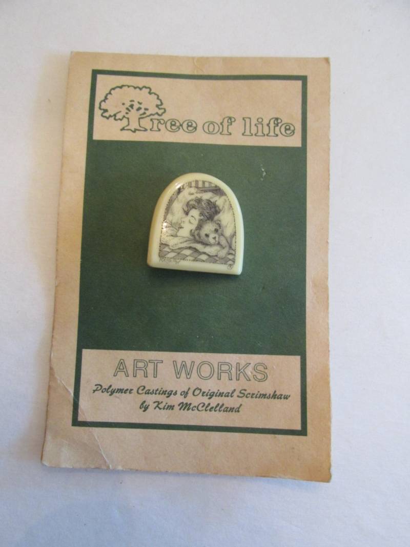 Vintage Kim Mcclelland Kunst Werke Limited Edition Polymer Lebensbaum Pin Vintage Kim Mcclelland Kunst Werke Limited Edition Polymer Lebensbaum Pin von BellarosaUS