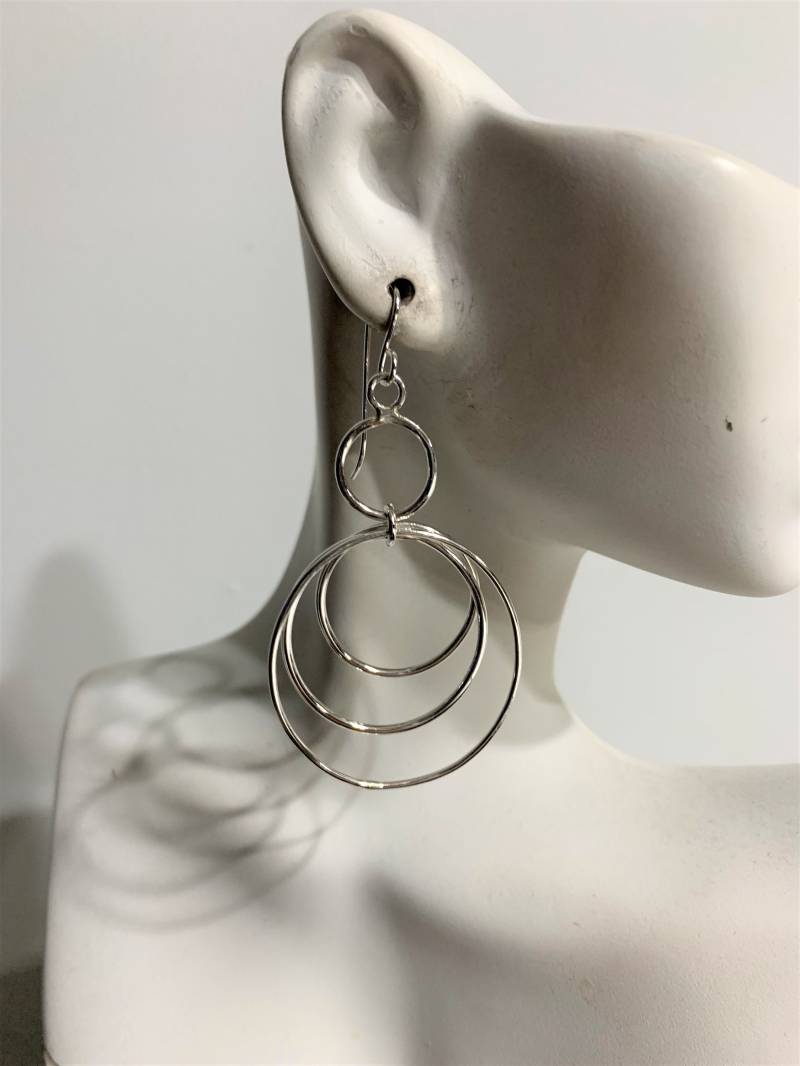 Bellas Dreifach-Creolen Bellas Dreifach-Creolen von BellasSterlingSilver