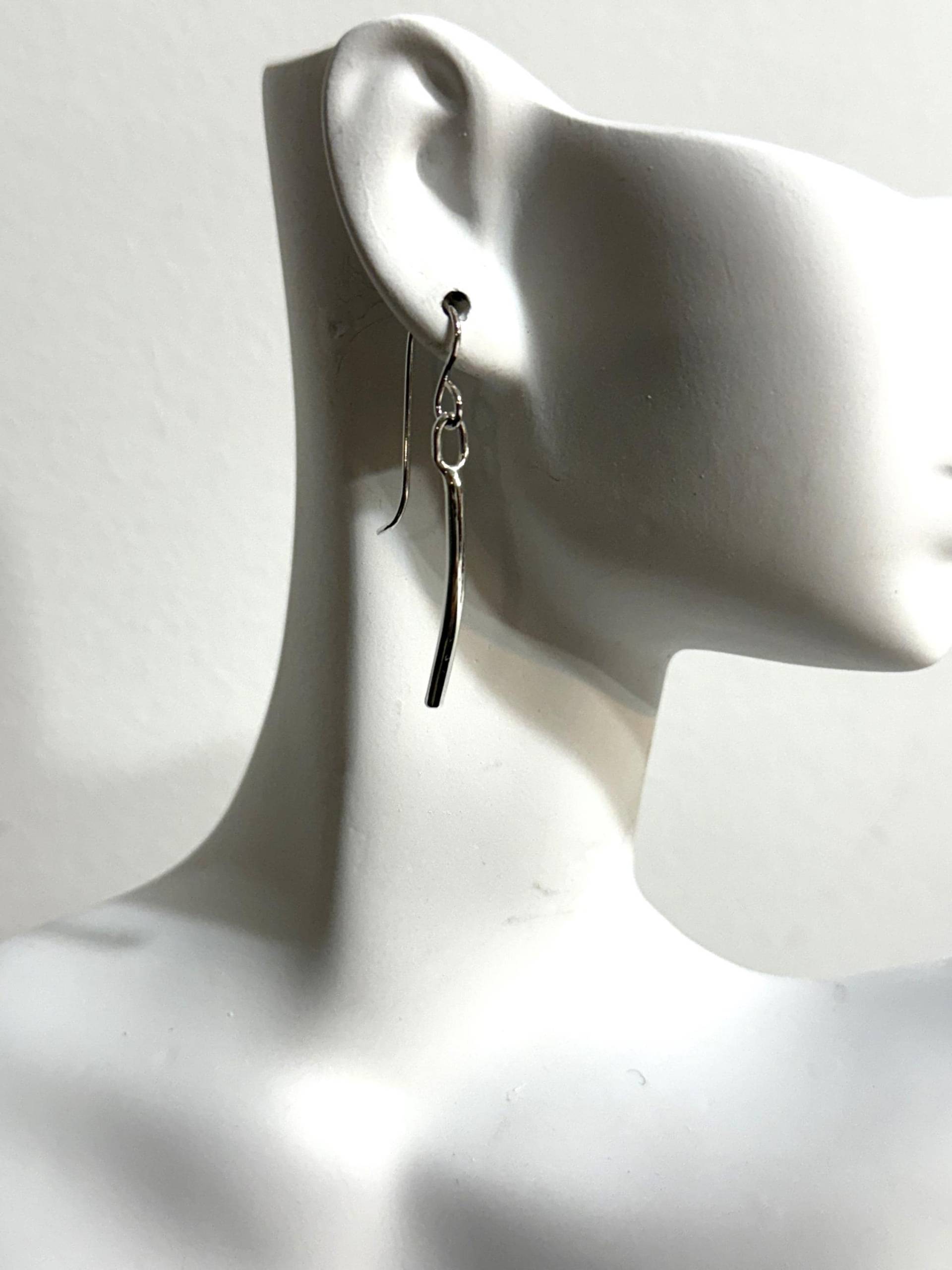 stab-Link-Ohrringe stab-Link-Ohrringe von BellasSterlingSilver