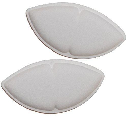 2 TLG. Set BH Einlagen mit Push Up Effekt aus Baumwolle - in Weiß - Größe XL Einlage Push-Up von Belldessa