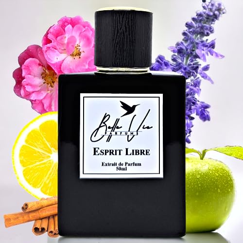 ESPRIT LIBRE | Belle Vie Parfums | 50ml | frisches Herrenparfüm mit Bergamotte, Lavendel und Moschus | sommerlicher Herrenduft | Extrait de Parfum | extra stark und langanhaltend von Belle Vie Parfums