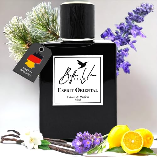 ESPRIT ORIENTAL | Belle Vie Parfums | 50ml | Herrenparfüm mit Labdanum und Moschus | frischer orientalischer Herrenduft | Extrait de Parfum | extra stark und langanhaltend von Belle Vie Parfums