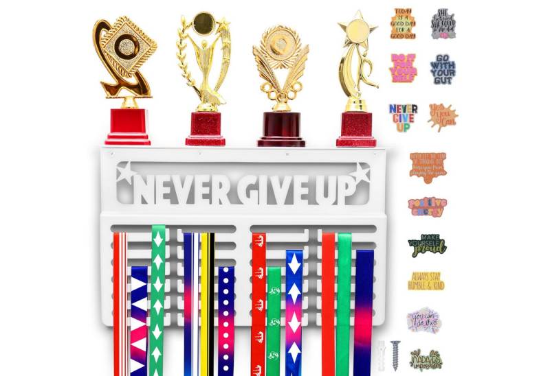 Belle Vous Medallionanhänger Belle Vous Medaillenhalter mit Trophäenablage - Medaillen Aufhänger (1-tlg) von Belle Vous