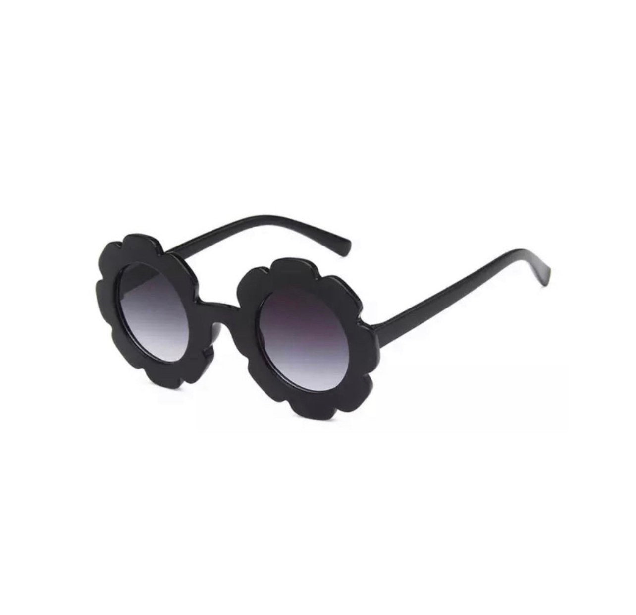 Baby Kleinkind Schwarze Sonnenblume Sonnenbrille von BelleLBellaBoutique