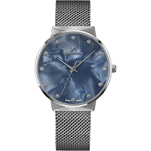 Bellevue Damen Analog-Digital Automatic Uhr mit Armband S0367517 von Bellevue