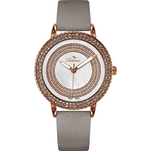 Bellevue Damen Analog-Digital Automatic Uhr mit Armband S0367538 von Bellevue