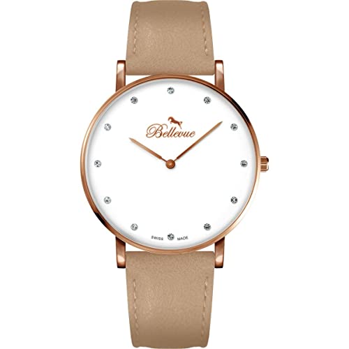 Bellevue Damen Analog-Digital Automatic Uhr mit Armband S0367545 von Bellevue