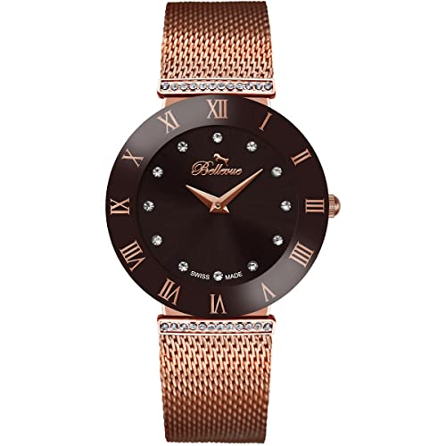 Bellevue Women's Analog-Digital Automatic Uhr mit Armband S0367653 von Bellevue