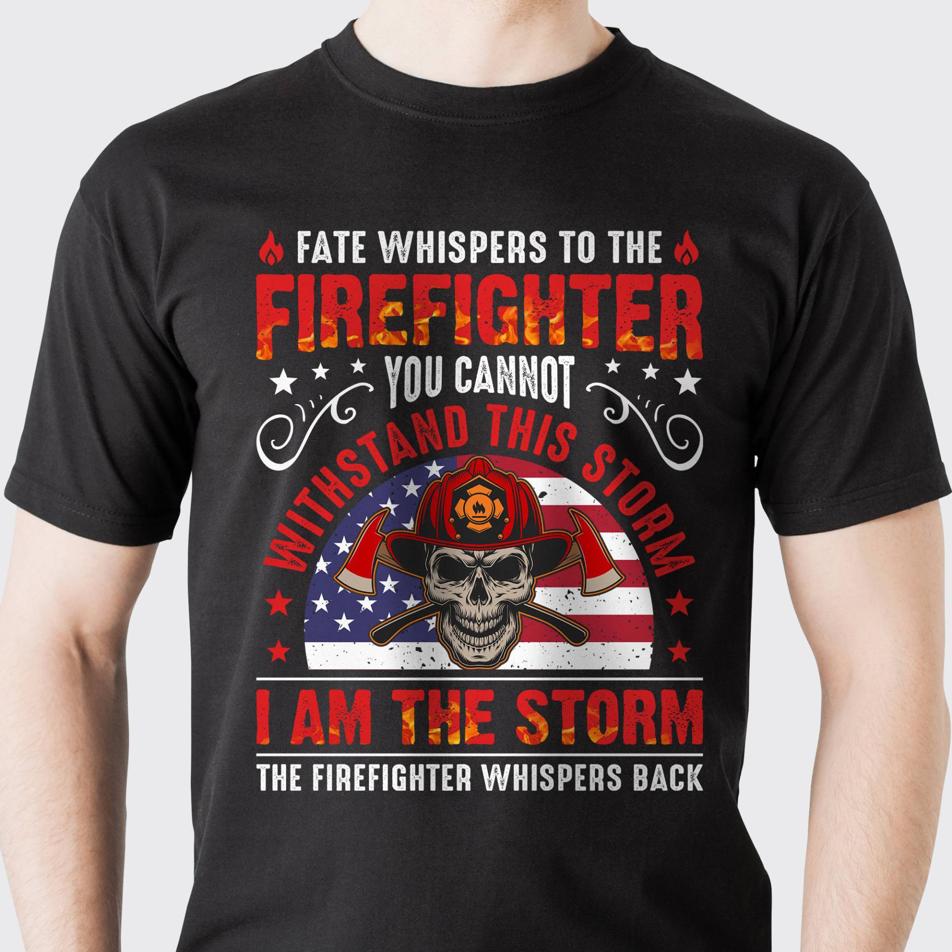Feuerwehr T-Shirt, T-Shirt Für Männer, Feuerwehrmann Geschenk Ihn, Geschenk, Shirts von Bellezaalux