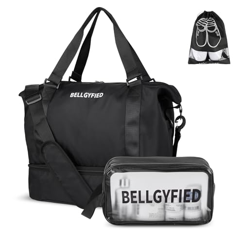 Bellgyfied Turnbeutel für Damen, B-schwarz, modisch von Bellgyfied