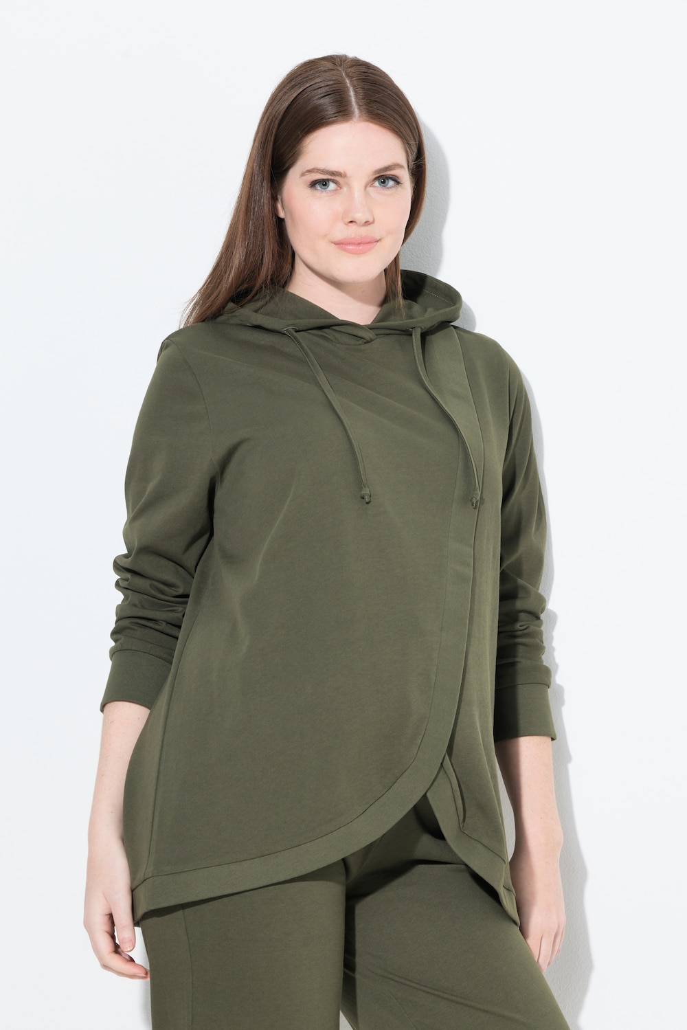 Große Größen Bellieva Hoodie, Damen, braun, Größe: 42/44, Baumwolle, Ulla Popken von Bellieva