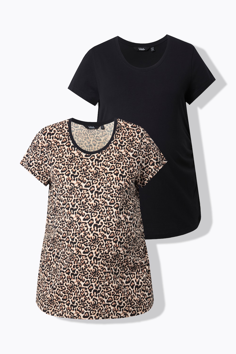 Große Größen Bellieva-T-Shirts, Damen, beige, Größe: 54/56, Baumwolle, Ulla Popken von Bellieva