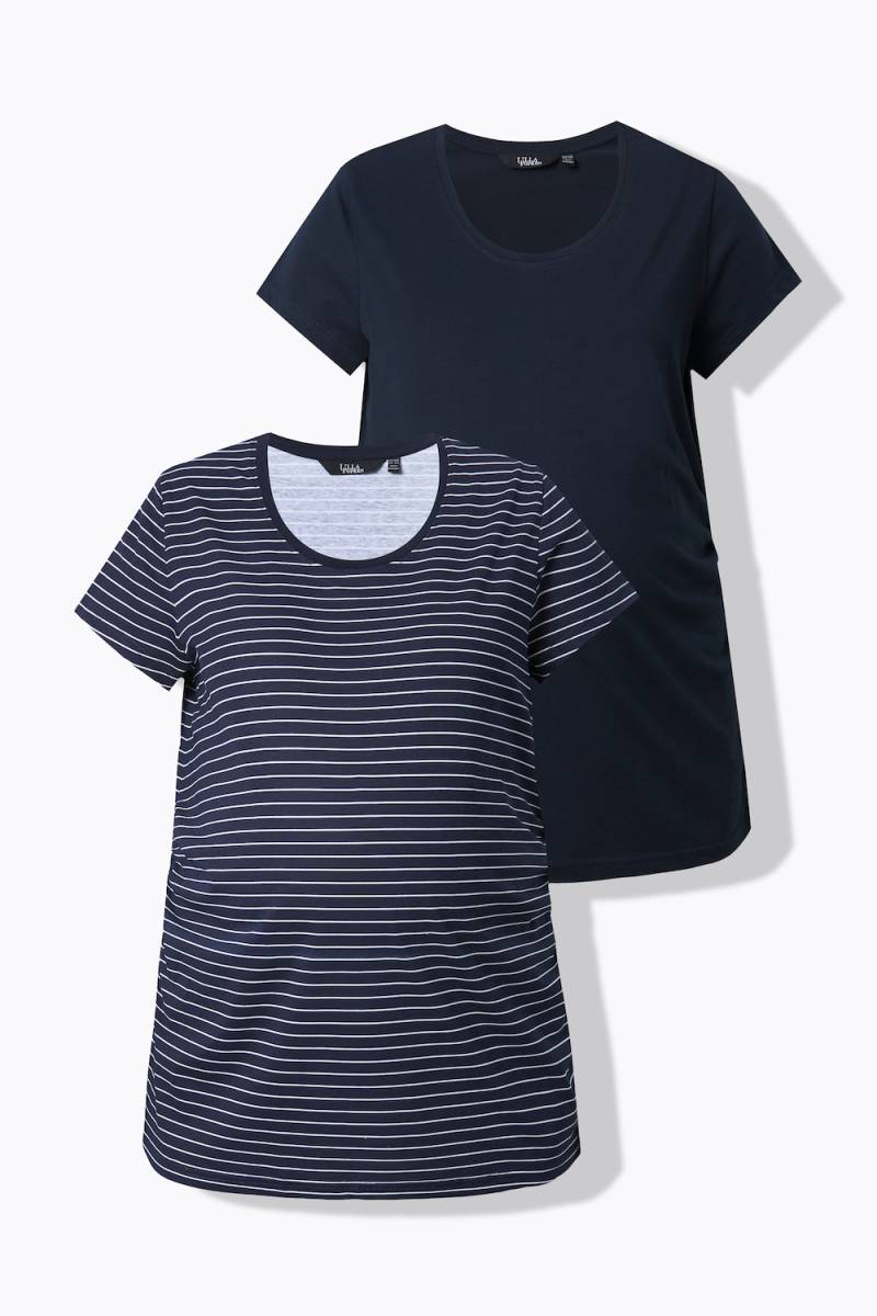 Große Größen Bellieva-T-Shirts, Damen, blau, Größe: 62/64, Baumwolle, Ulla Popken Große Größen Bellieva-T-Shirts, Damen, blau, Größe: 62/64, Baumwolle, Ulla Popken von Bellieva