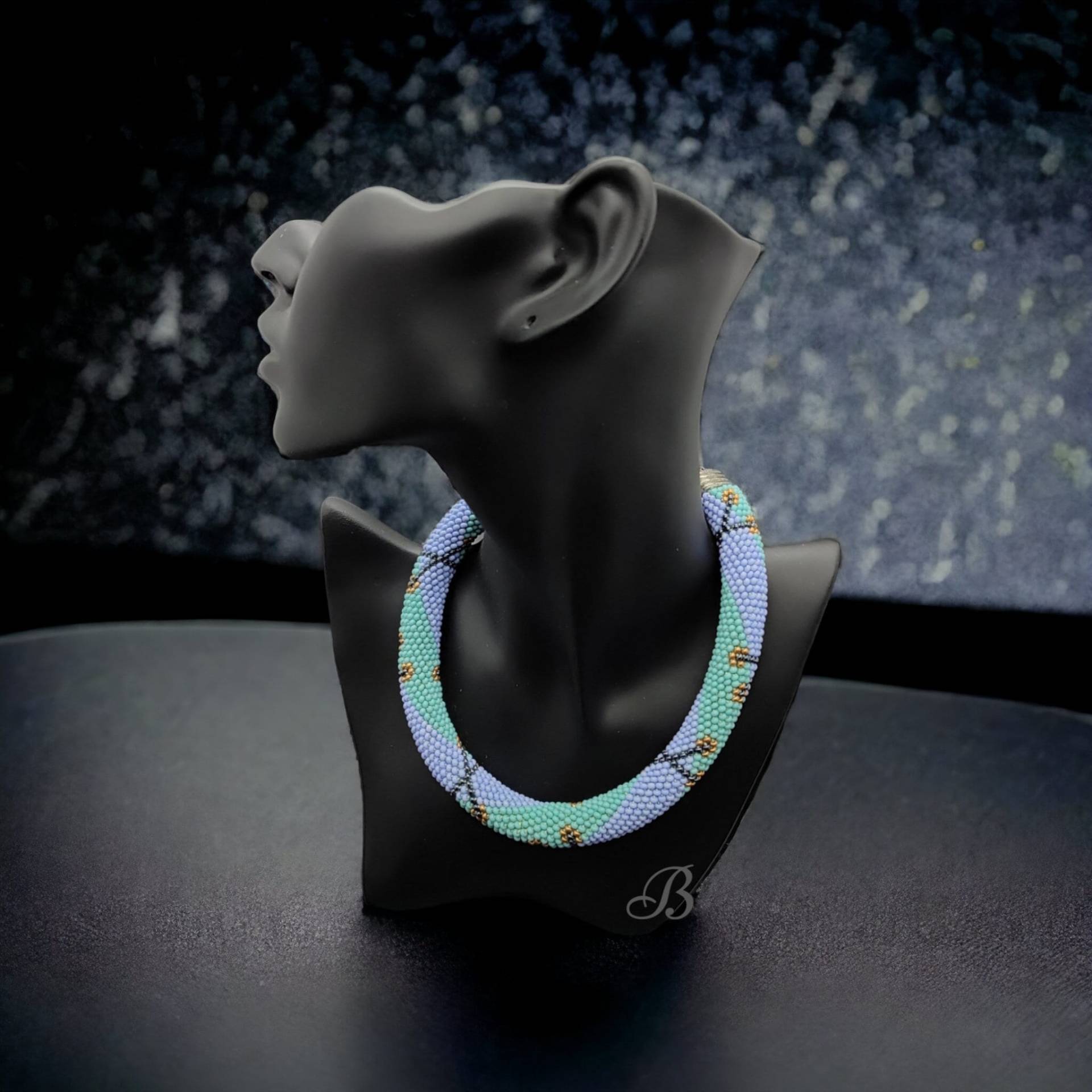 Collier Aus Rocailles/Schlauchkette Halskette Gehäkelte 2.500 Perlen/Rocailles #1579491917 Collier Aus Rocailles/Schlauchkette Halskette Gehäkelte 2.500 Perlen/Rocailles #1579491917 von Bellisiwa