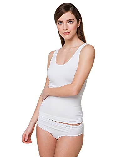 Bellissima Damen Unterhemd weiß Bianco von Bellissima