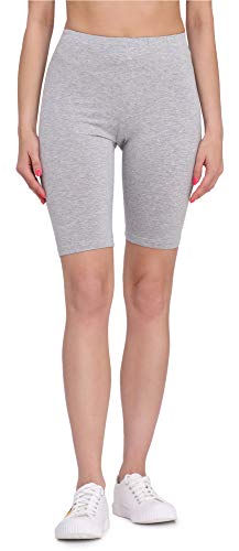 Bellivalini Damen Kurze Leggings aus Viskose BLV50-149 (Melange, XL) von Bellivalini