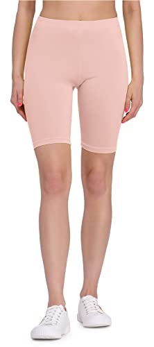 Bellivalini Damen Kurze Leggings aus Viskose BLV50-149 (Puderrosa, XS) von Bellivalini