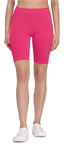 Bellivalini Kurze Leggings Damen aus Viskose Bequeme und atmungsaktiv Leggings Kurz für Sommer BLV50-149 (Rosa, XS) von Bellivalini