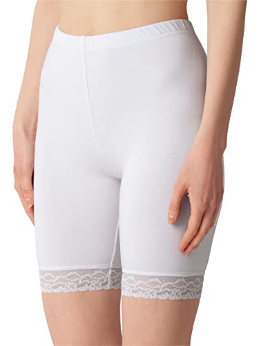 Bellivalini Damen Kurze Leggings mit Spitze BLV50-217 (Weiß, M) von Bellivalini