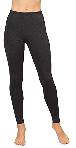 Bellivalini Damen Lange Leggings BLV50-155 (Dunkelmelange, M) von Bellivalini
