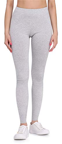 Bellivalini Leggings Damen aus Viskose Ganzjährig Bequeme Bekleidung Damen für tägliches Tragen oder Sport BLV50-147 (Melange, 4XL) von Bellivalini