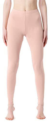 Bellivalini Damen Lange Leggings aus Viskose BLV50-203 (Puderrosa, L) von Bellivalini