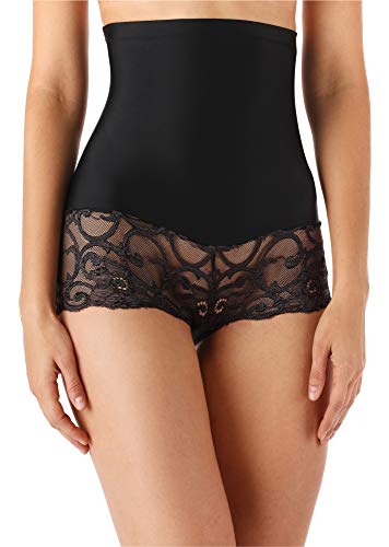 Bellivalini Damen Slip Miederslip figurformend Bauch Weg Effekt Shapewear BLV50-103 (Schwarz, L) von Bellivalini